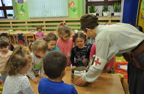 Sanitariuszka w przedszkolu - 29.04.2019r.